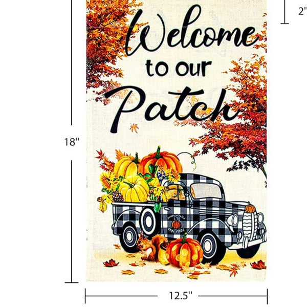 Fall Garden Flags