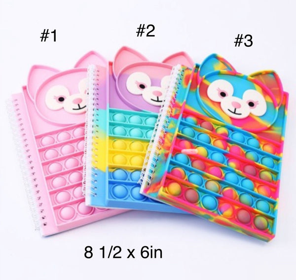Bubble Pop Notebooks
