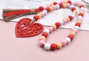 Wood Bead Garland