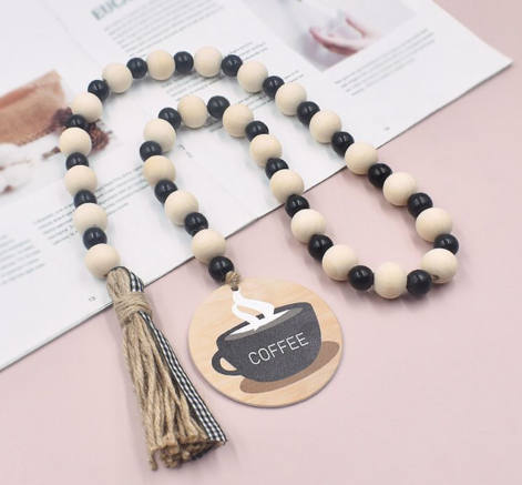 Wood Bead Garland