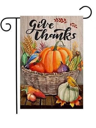 Fall Garden Flags