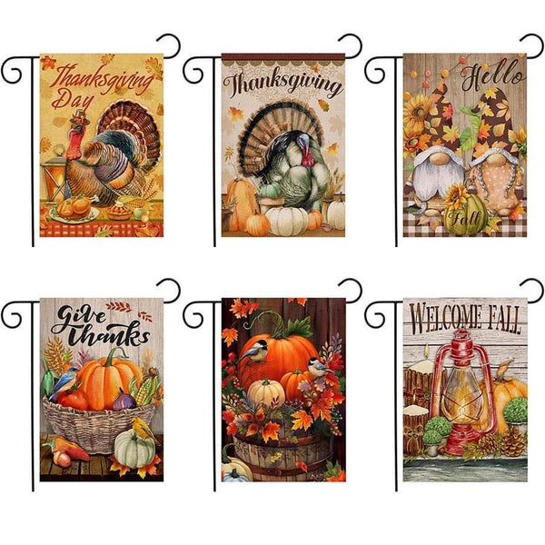 Fall Garden Flags