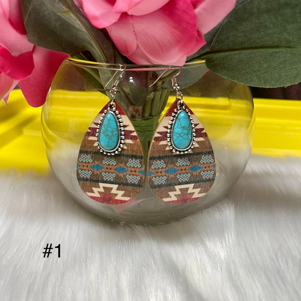 Wood Earrings