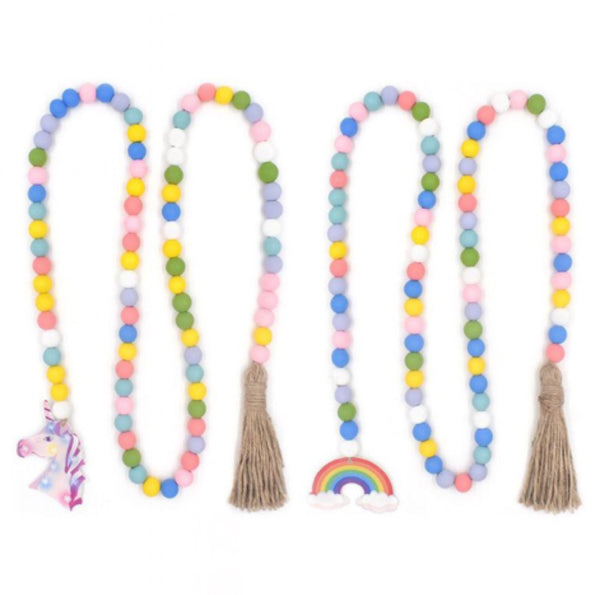 Wood Bead Garland