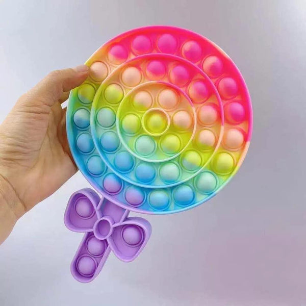 Bubble Pop Lollipop 9in * 5 1/2in