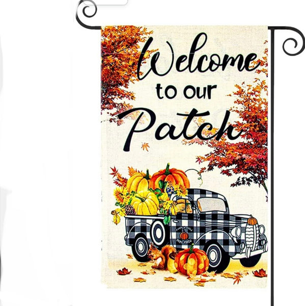 Fall Garden Flags