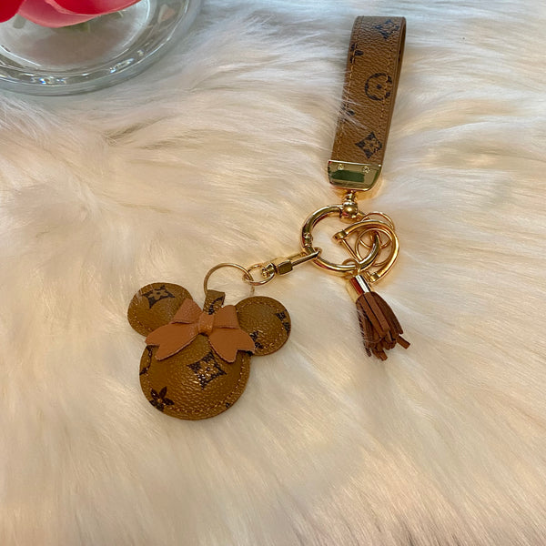 Minnie Inspired Luxury Keychain