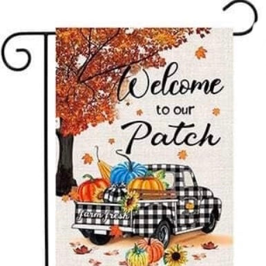 Fall Garden Flags
