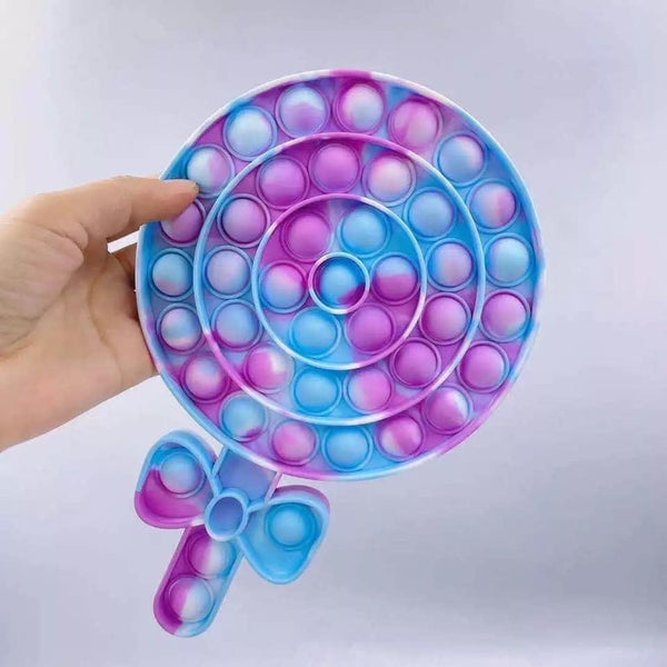 Bubble Pop Lollipop 9in * 5 1/2in