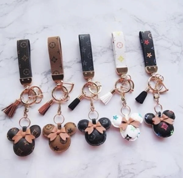 Minnie Inspired Luxury Keychain