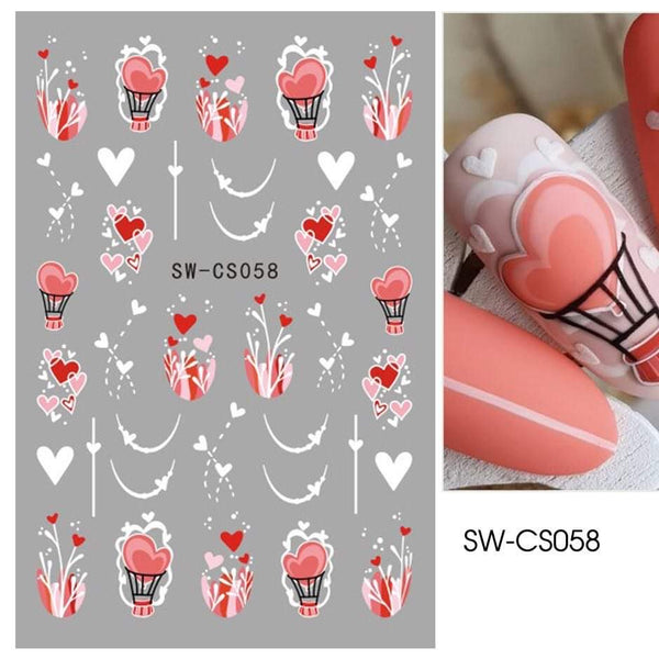 Valentine Nail Art Stickers