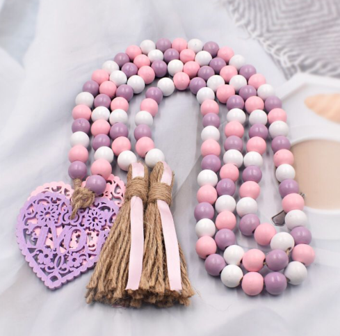 Wood Bead Garland