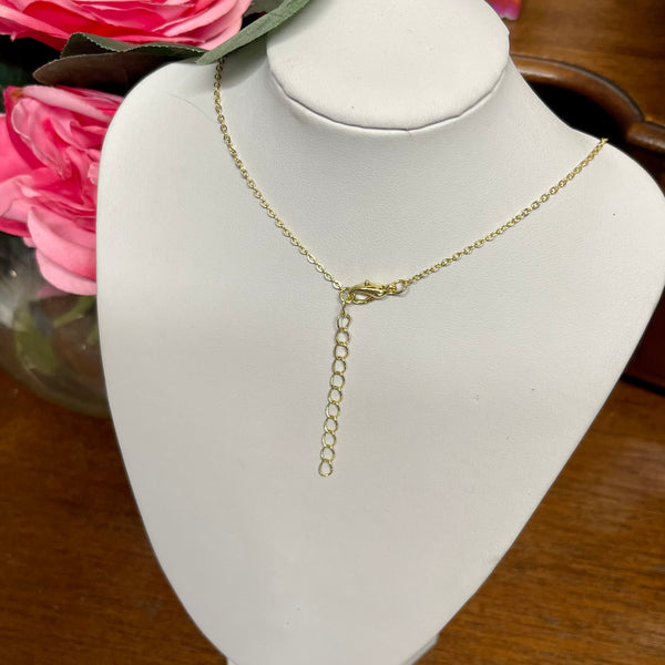 Dainty MAMA Initial Necklace