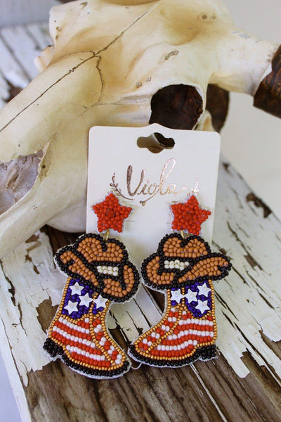 Seed Bead Earrings