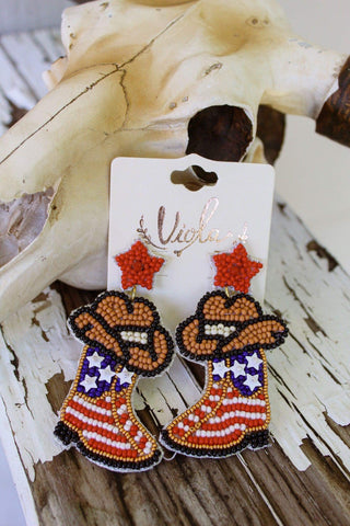Seed Bead Earrings