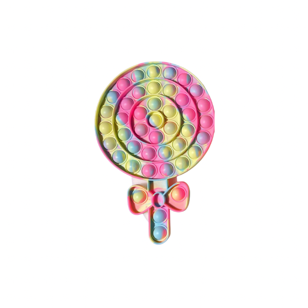 Bubble Pop Lollipop 9in * 5 1/2in
